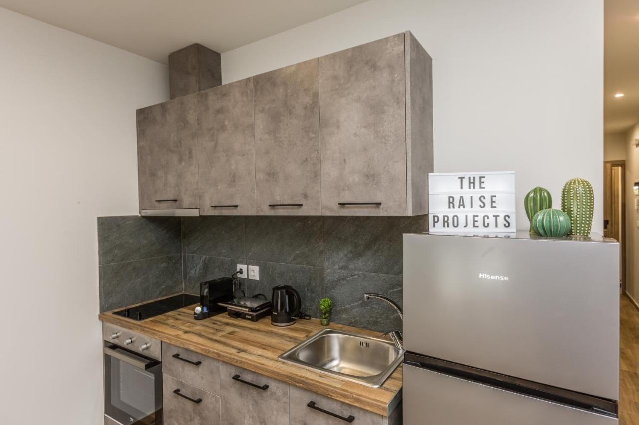 Raise Athens Metro Apartments Luaran gambar
