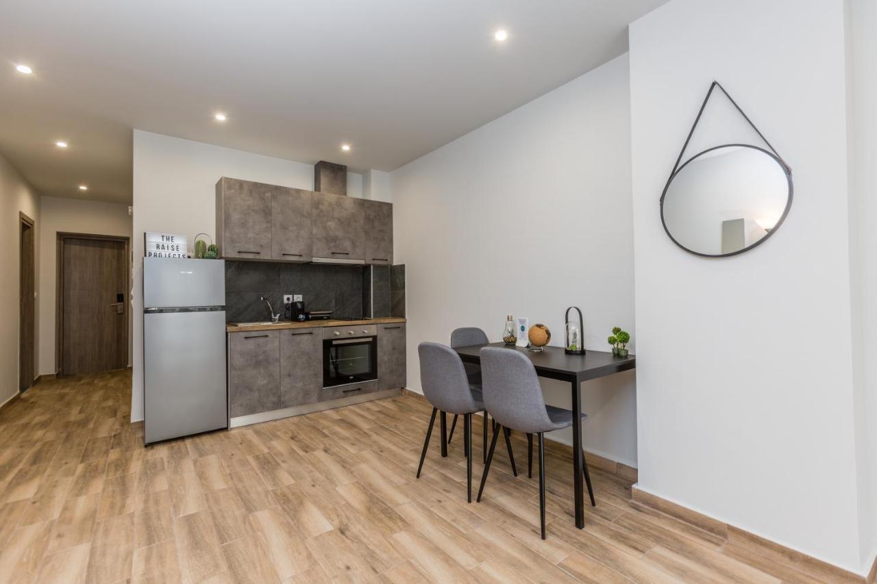 Raise Athens Metro Apartments Luaran gambar