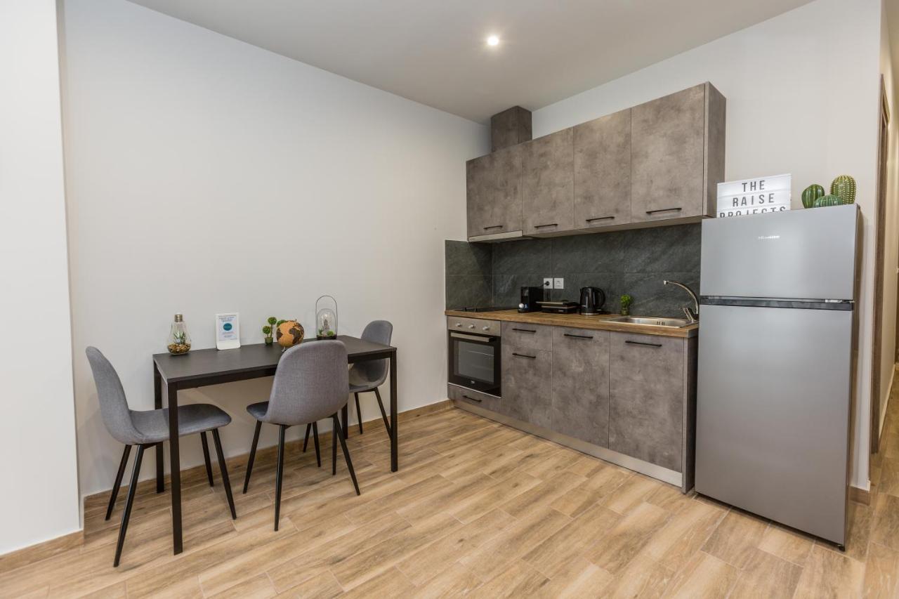 Raise Athens Metro Apartments Luaran gambar