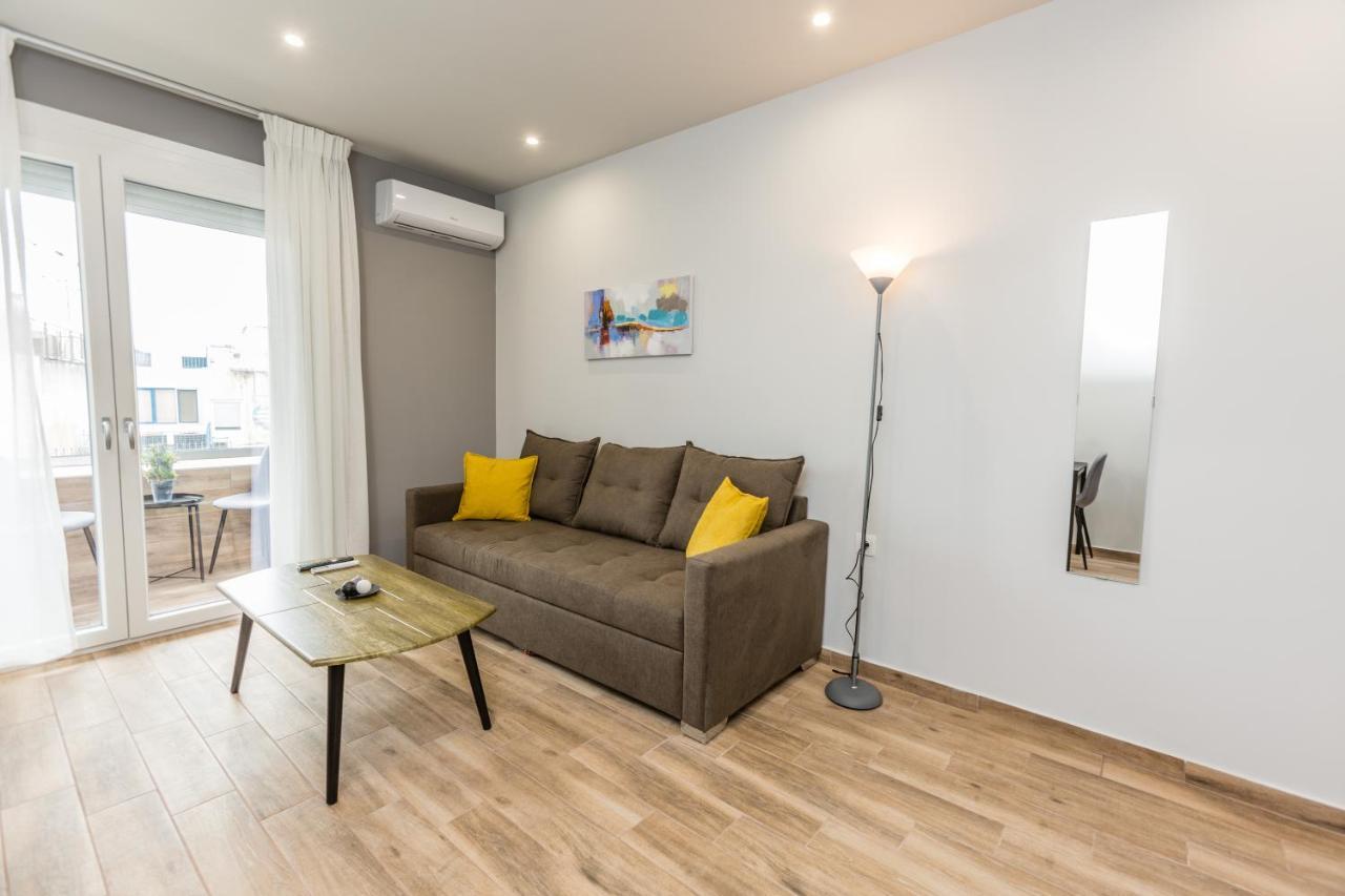 Raise Athens Metro Apartments Luaran gambar