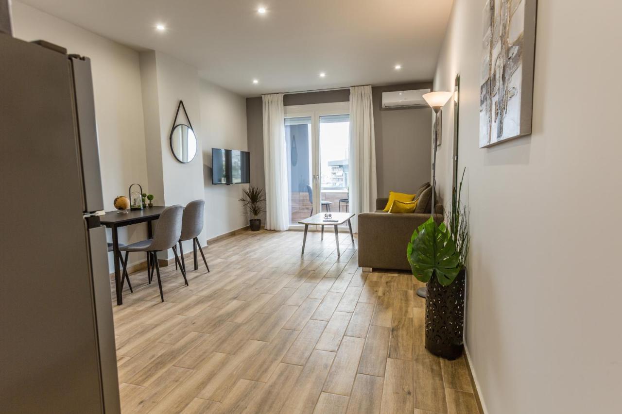 Raise Athens Metro Apartments Luaran gambar